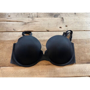 Victoria's Secret Smooth Black 34A Bare Illusions Uplift Strapless Bra VS